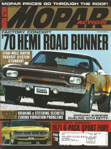 MOPAR ACTION 2005 AUG - RAPID TRANSIT HEMI RR, 6-PACK FURY, 64 WEDGE 440